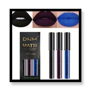 COPY - 3pcs Vibrant Berry-Toned Liquid Lip Gloss Set